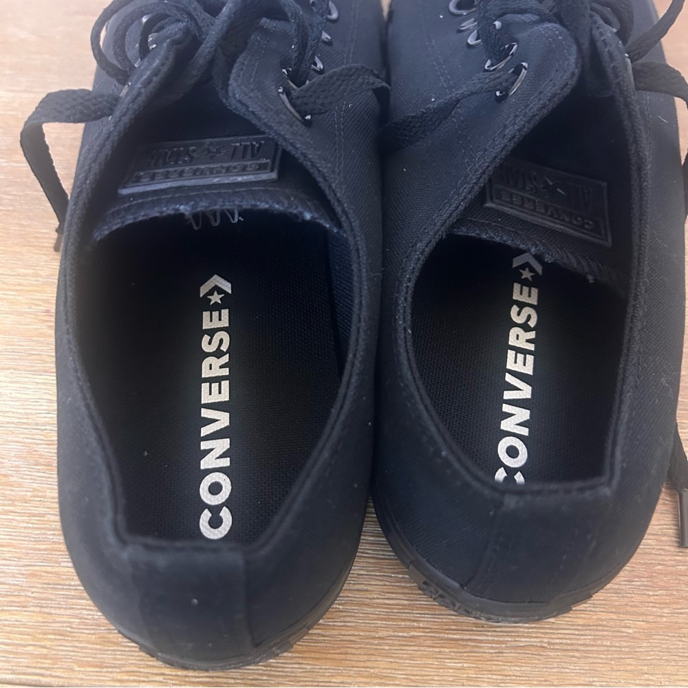 Converse Chuck Taylor All Star Ox Black Monochrome M5039 - Men’s 11 / Women’s 13 - Picture 8 of 8